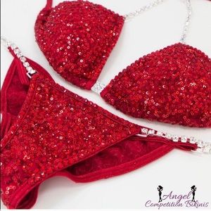 Red Angel competition bikini